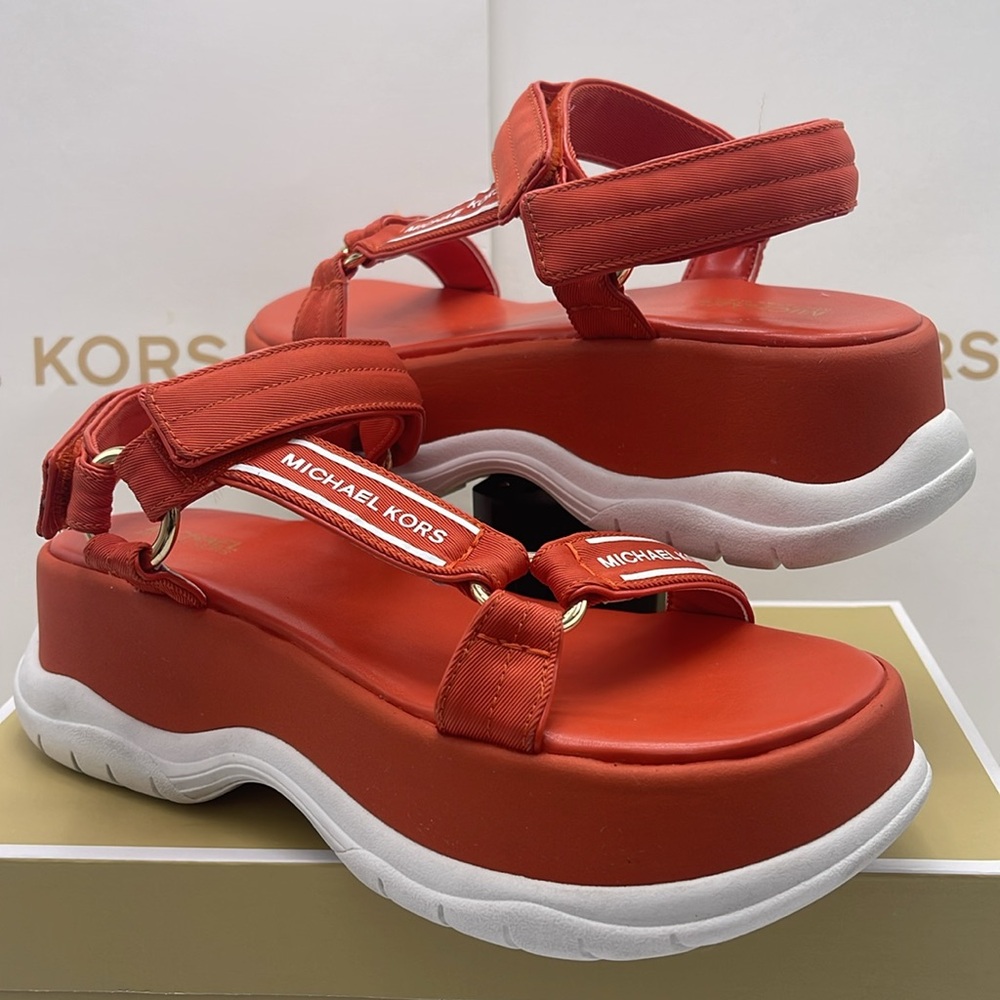 MICHAEL KORS Katrina Nylon Sport Sandal
Red Clay
New - Picture 8 of 16